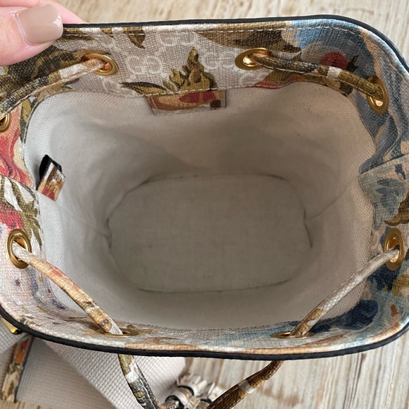 Gucci GG floral mini bucket bag - Picture 3 of 8